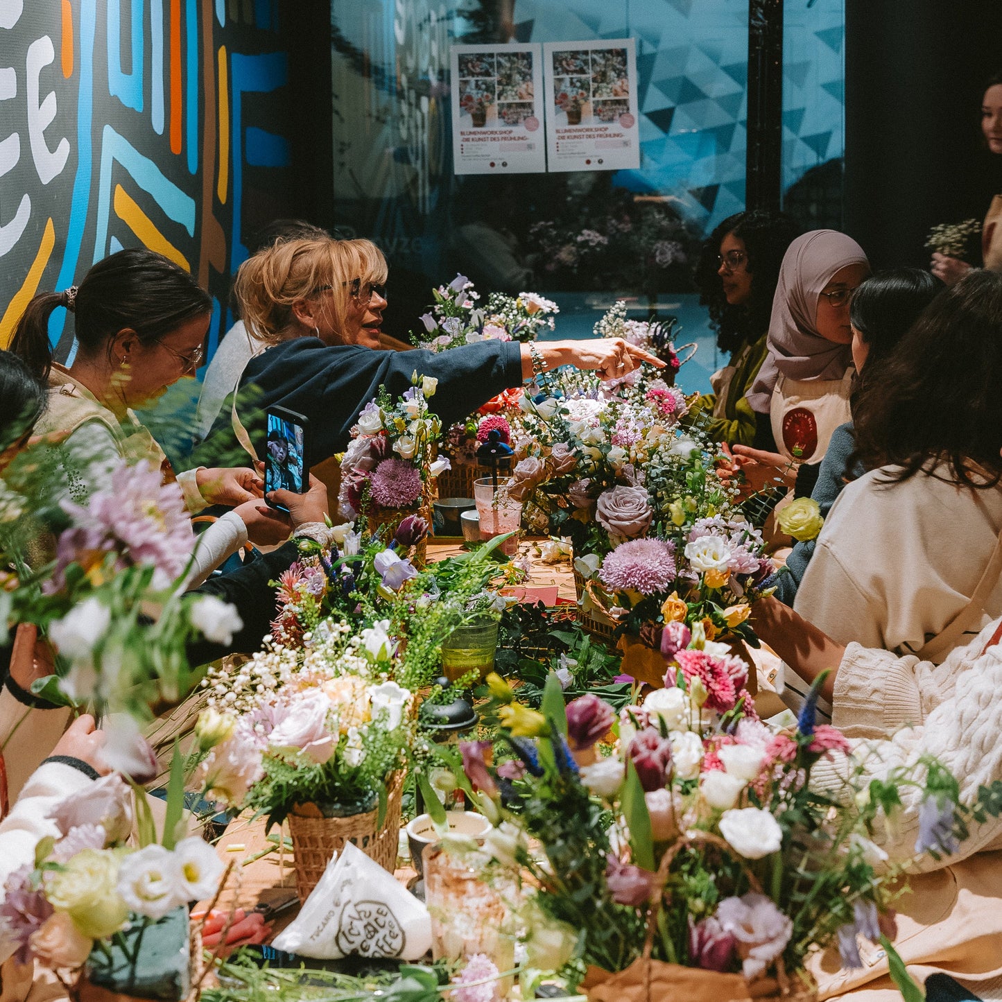 Frühlingsblumen Workshop (22.02.2025) - DIE KUNST DES FRÜHLING