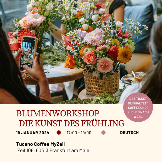 Frühlingsblumen Workshop (19.01.2025) - DIE KUNST DES FRÜHLING